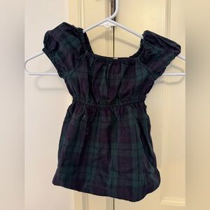 Hill House tartan kids dress